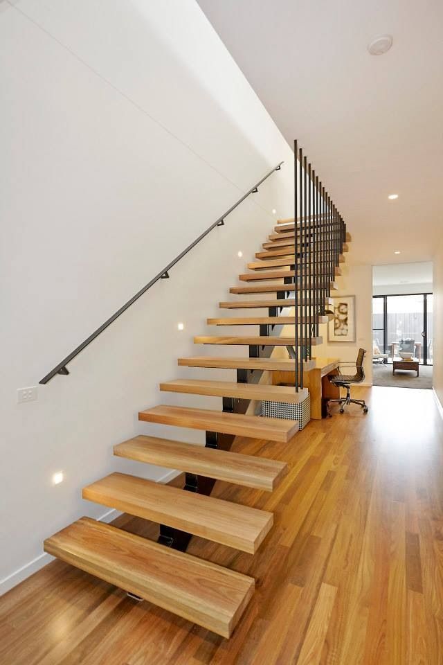 Low Cost Stairs Interior Glass Floating Staircase Design