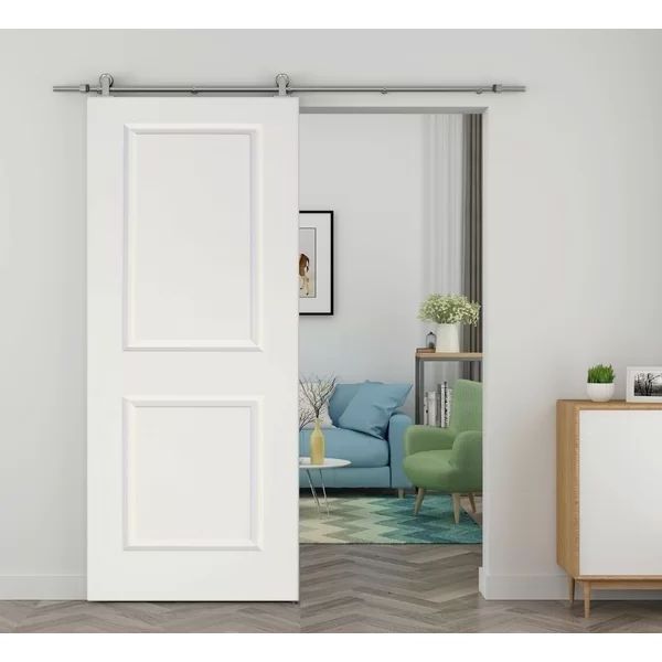 CBMmart Original Double Flush Wood Design Wooden Frame Primed Lacquer Wood Solid HDF Solid Board Door Design