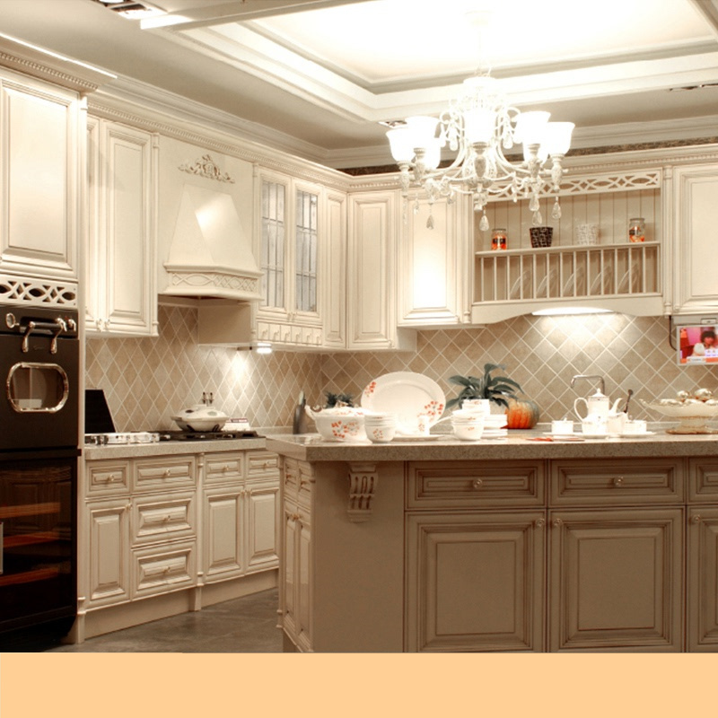 Customized American shaker style kitchen design gallery kitchen caninets order kitchen cabinets