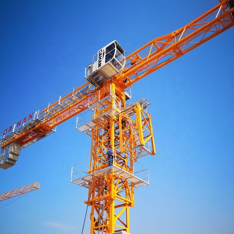 Excellent Quality Tower Crane Dahan Tower Crane 25Ton Flat-Top Tower Crane