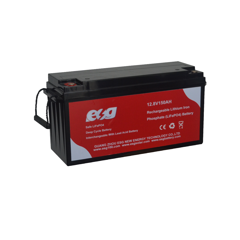 ESG Best Price Deep Cycle UPS Solar Lithium Ion Battery Pack 12.8 Volt 12V Rv Marine Battery Lifepo4 150Ah