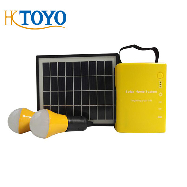 ESG Mini Portable Solar Generator Lighting Kit With USB Mobile 5W 9V Hot-selling Solar Energy Small System