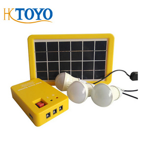 ESG Mini Portable Solar Generator Lighting Kit With USB Mobile 5W 9V Hot-selling Solar Energy Small System