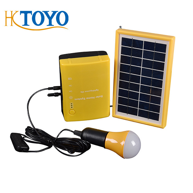 ESG Mini Portable Solar Generator Lighting Kit With USB Mobile 5W 9V Hot-selling Solar Energy Small System