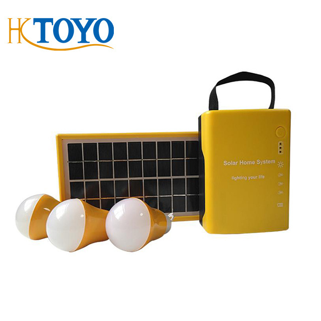 ESG Mini Portable Solar Generator Lighting Kit With USB Mobile 5W 9V Hot-selling Solar Energy Small System