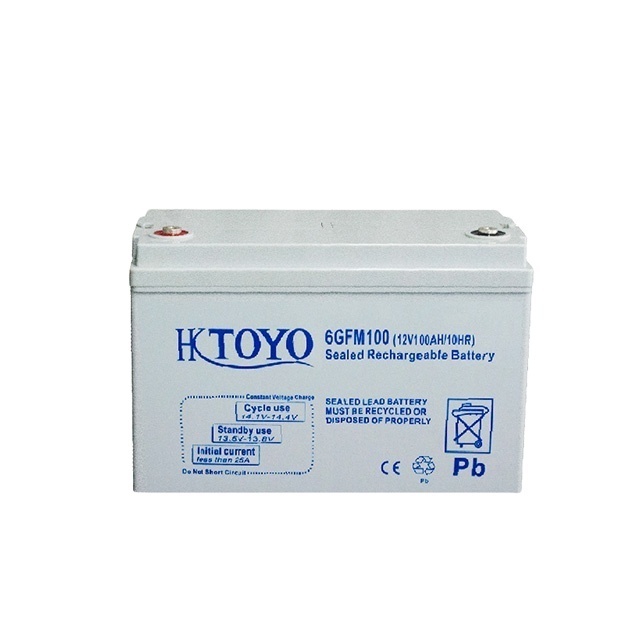 TOYO 32 years Sealed lead acid Batteries MF 12V100Ah AGM GEL Deep Cycle storage Solar Battery