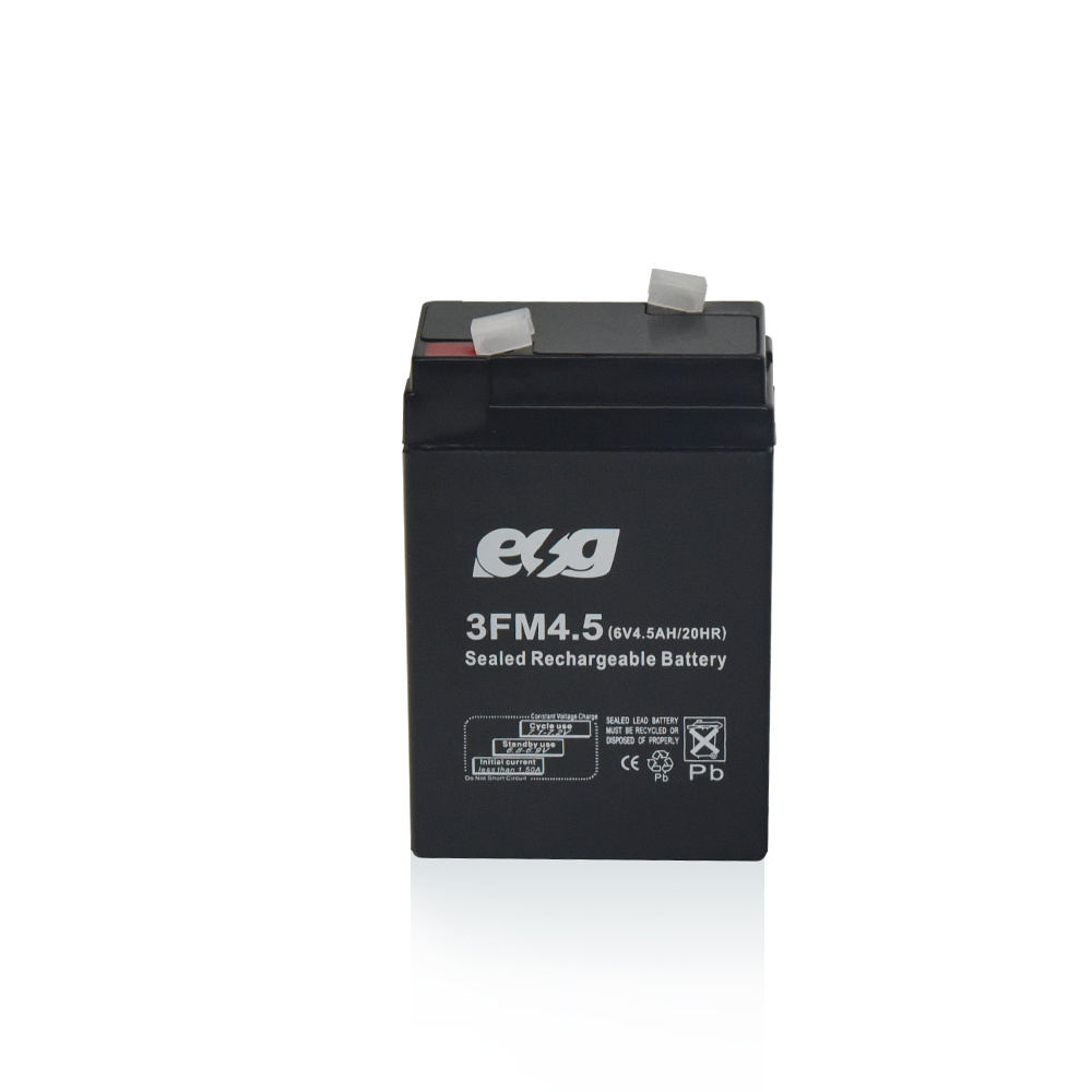 ESG Small Equipment Wholesale SMF 6V 12V 24V 36V 4.5ah 7ah 10ah 20 hours Agm UPS Lead Acid Battery