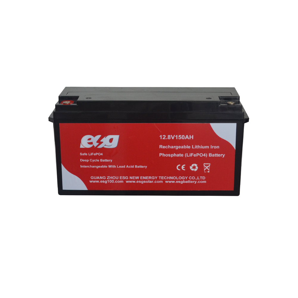 ESG Best Price Deep Cycle UPS Solar Lithium Ion Battery Pack 12.8 Volt 12V Rv Marine Battery Lifepo4 150Ah