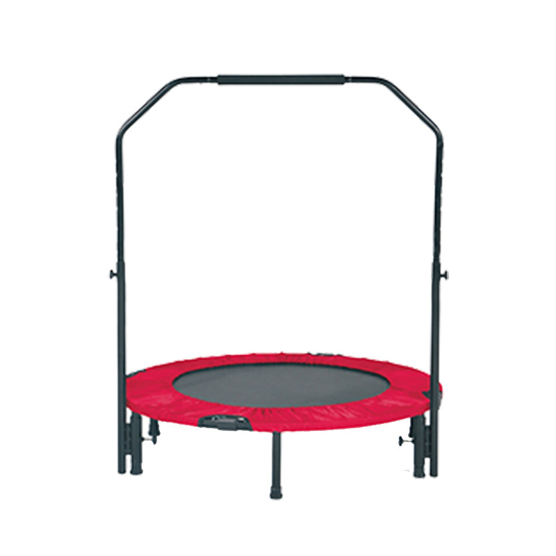 Mini 48''-2 Foldable Trampoline Gym Workout Equipment with Adjustable Stabilizer Bars