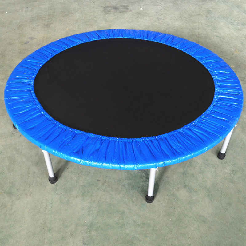 Mini 48''-2 Foldable Trampoline Gym Workout Equipment with Adjustable Stabilizer Bars