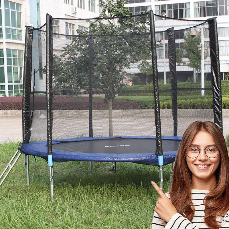 Best Price Wholesale 8FT Round Fitness Trampoline