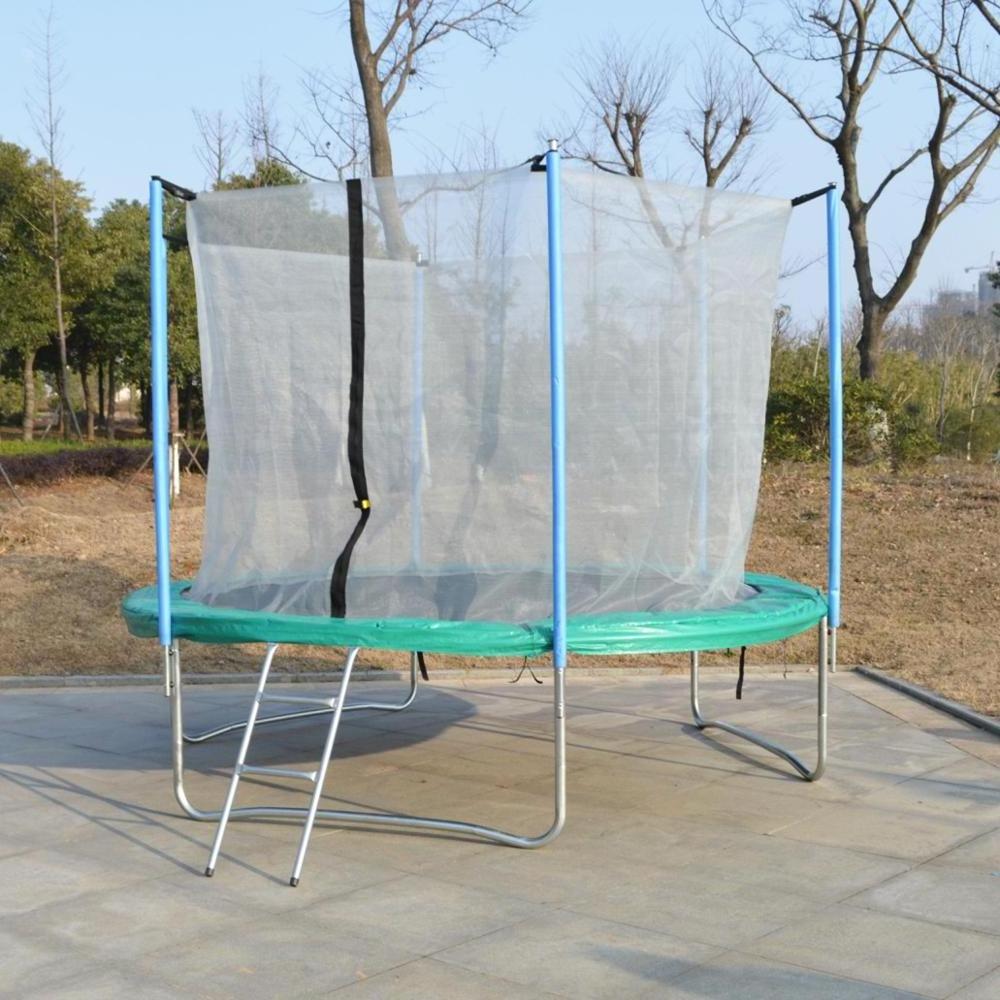 outdoor garden jumping playground trampoline with safety net