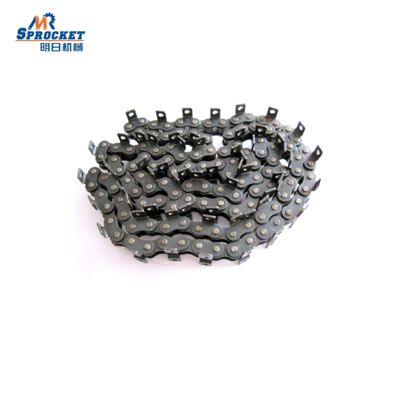 High Precision Carbon Steel 10A/40  Short Pitch Roller Chain with A1/A2 Attachments