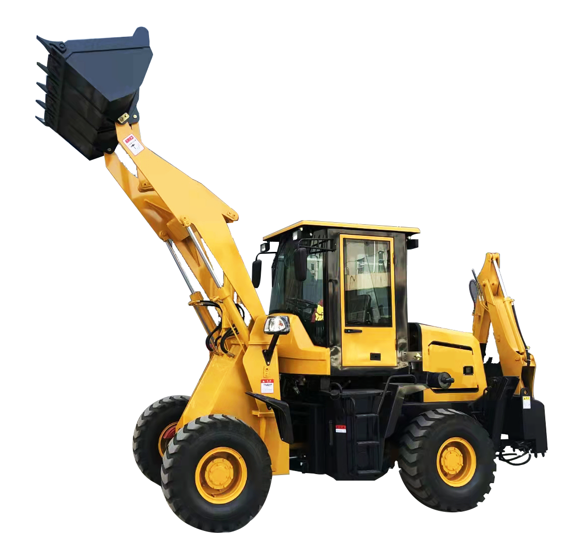 Mini Tractor Front End Compact Backhoe Loader With Different Attachments