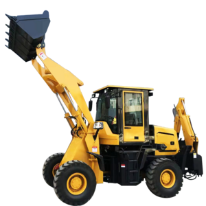 Mini Tractor Front End Compact Backhoe Loader With Different Attachments