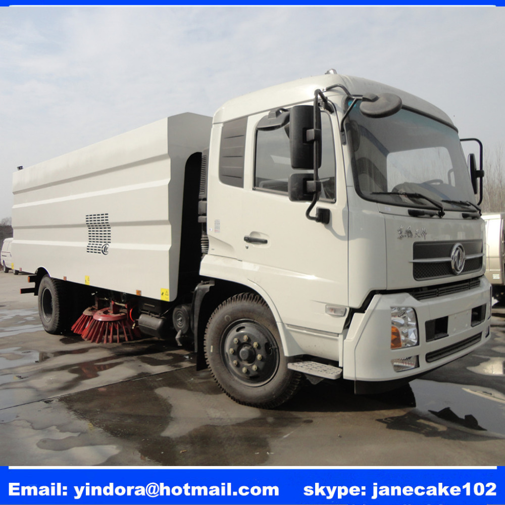 12 cbm vacuum small sand suction truck , vacuum cement powder suction truck, road sweeping truck for dust cleaning