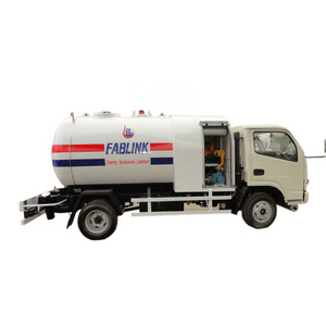 Cheap price 5m3 lpg plant filling scale dispenser road tanker propane mobile gas refueling trucks for sale