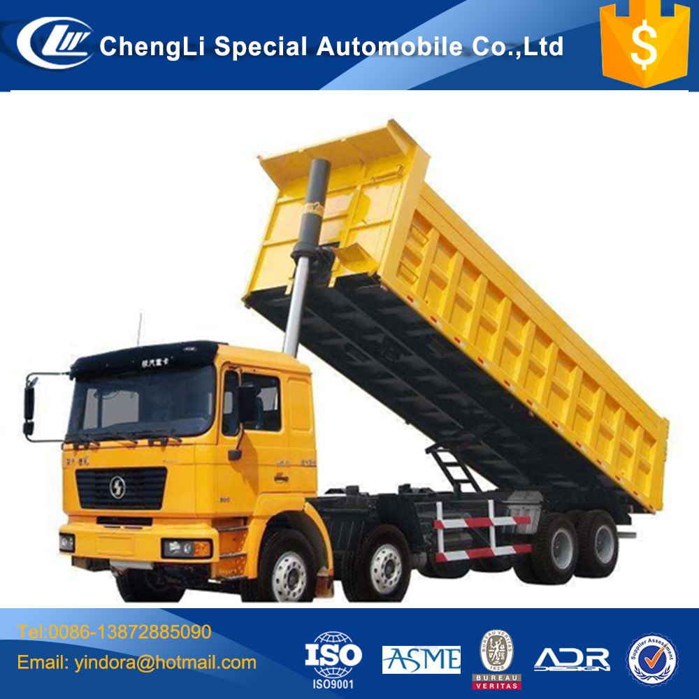 Hot sale new 12 wheeler Shacman 50 ton 60 ton heavy dump truck