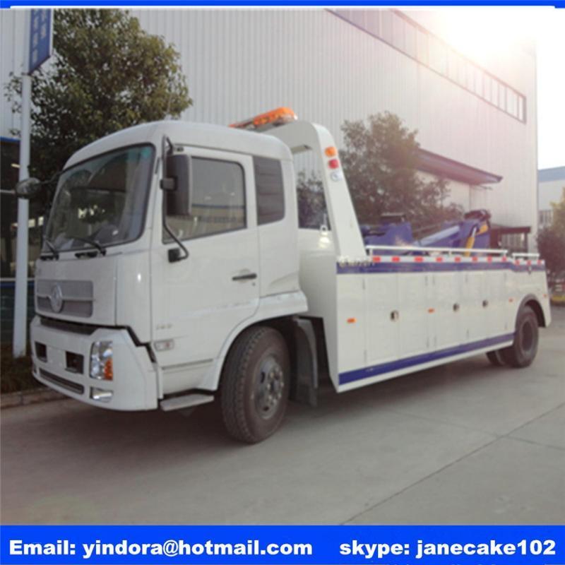 Dongfeng 4*2 13 ton rotator wrecker wheel lift