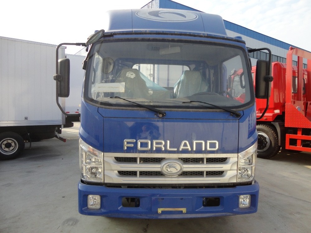 Foton forland right hand drive small 4 ton light duty cargo lorry truck price