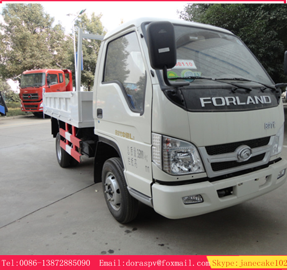 Euro II 3 ton foton small delivery truck