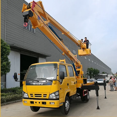 Best Selling Isuzu aerial lift trucks bucket truck aerial working platform aerial working truck