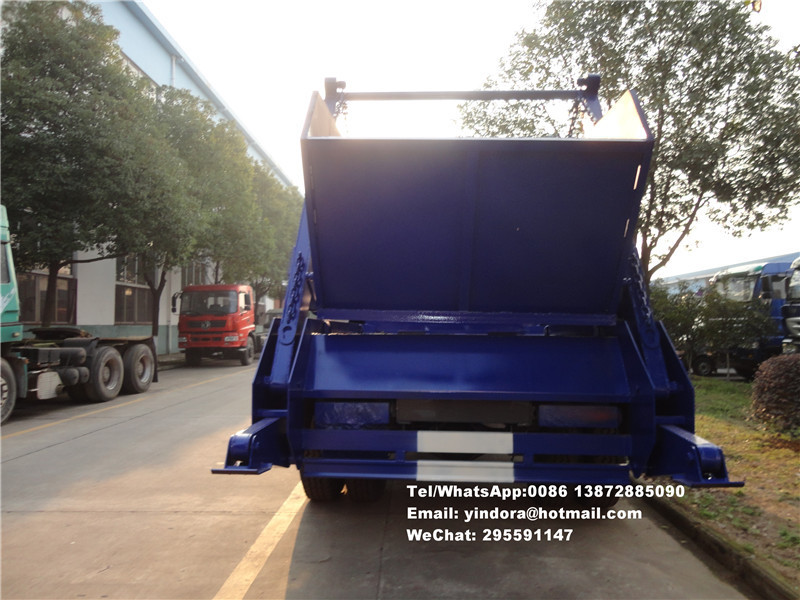 New 2019 sinotruk howo hydraulic garbage truck with tank carrier sinotruk silo loading heavy skip loader 12 ton