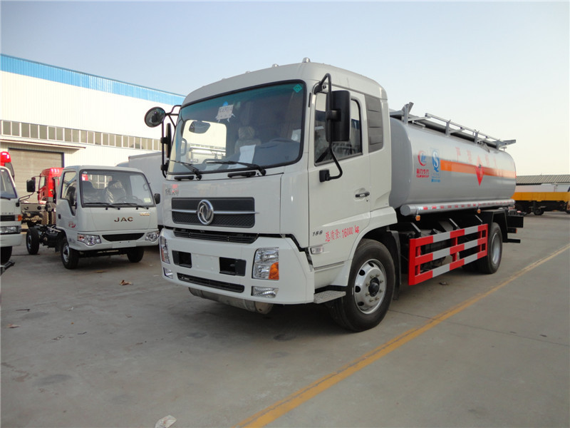 Dongfeng tianjin 4x2 fuel tank oil bowser 15 ton sino transport diesel 15000 ltr petrol 10 ton oil tank truck 10000l