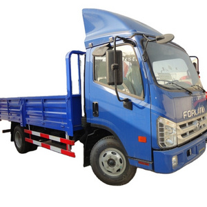 Foton forland right hand drive small 4 ton light duty cargo lorry truck price