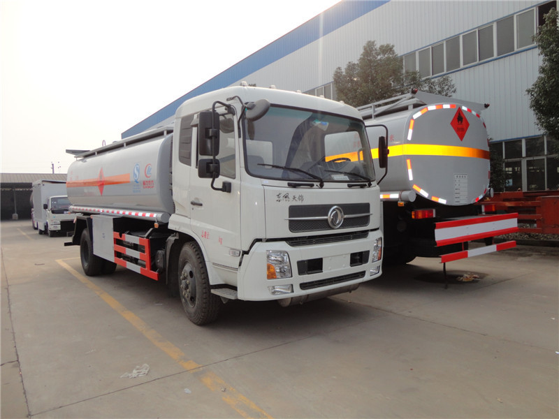 Dongfeng tianjin 4x2 fuel tank oil bowser 15 ton sino transport diesel 15000 ltr petrol 10 ton oil tank truck 10000l