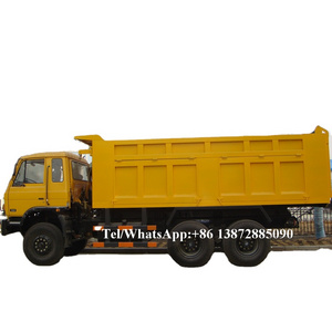 Brand new dongfeng 6*4 15 16 18 cubic meters dump truck for myanmar