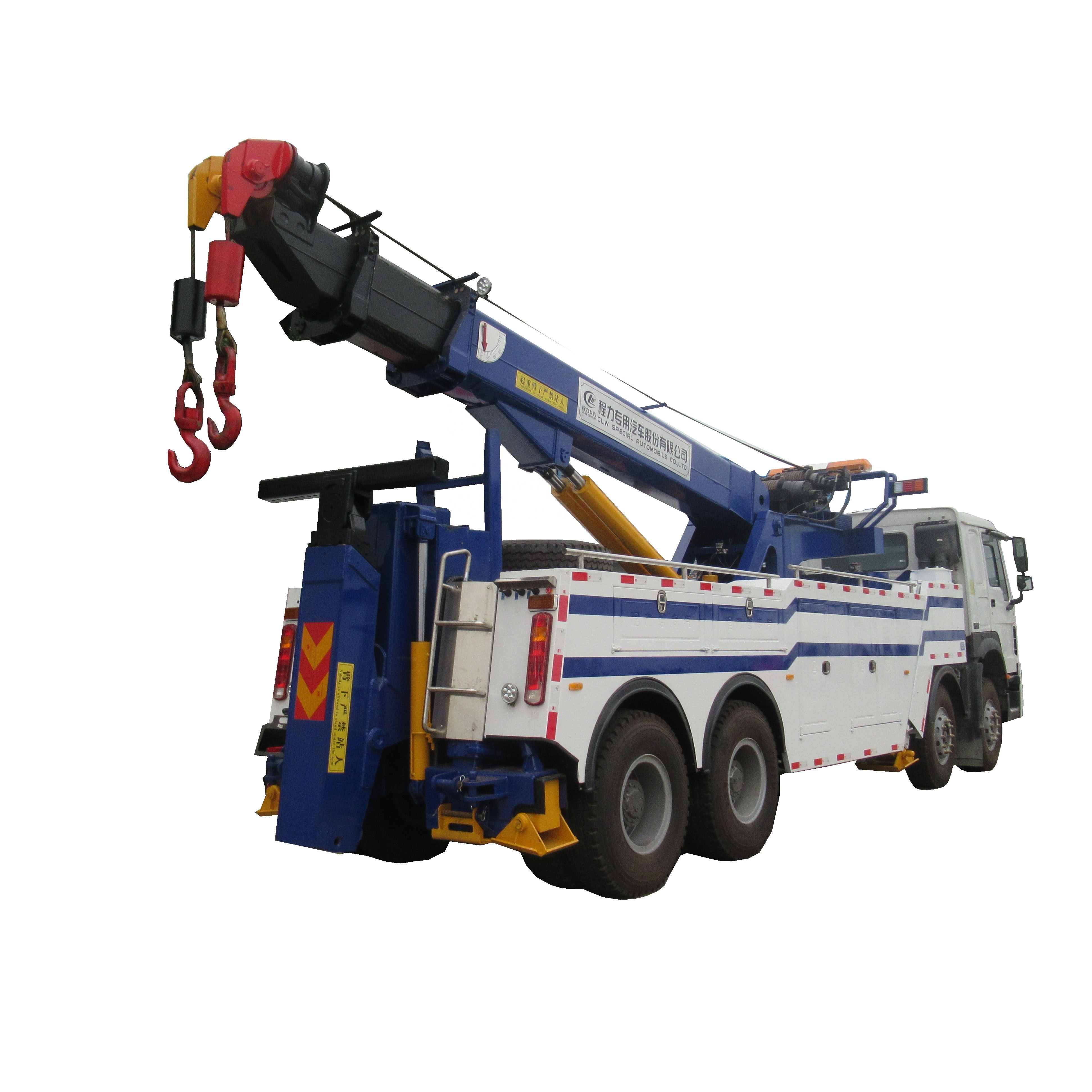 Brand new sinotruck howo 360 degree  40tons 50ton lifting 75 ton 80 ton heavy duty rotator wrecker tow trucks for sale