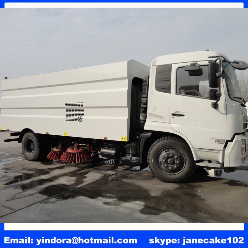 12 cbm vacuum small sand suction truck , vacuum cement powder suction truck, road sweeping truck for dust cleaning