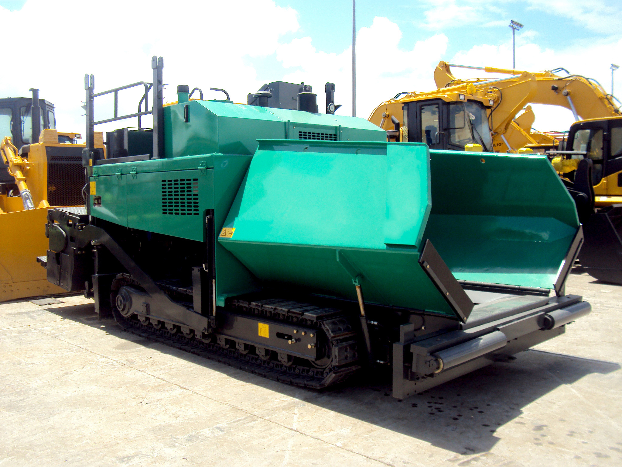 Concrete Paver Wheel Road Finisher in New Good Condition 4m RP753