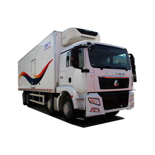 16t 120hp 6.6m freezer van 4x2 Sinotruck Styre Refrigerated Truck 24v