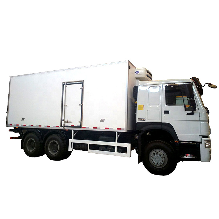 16t 120hp 6.6m freezer van 4x2 Sinotruck Styre Refrigerated Truck 24v