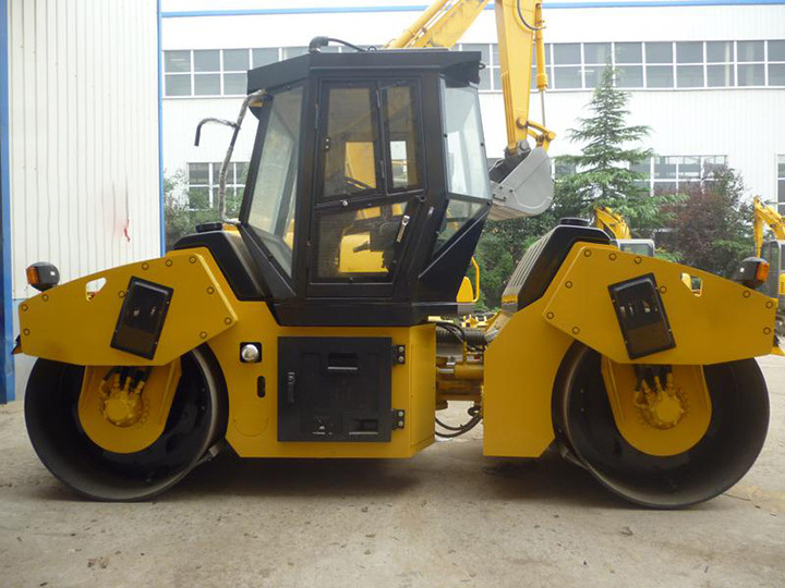 China LUTONG 4ton Double Drum LTC204P Compactor Hydraulic Road Roller LTC204