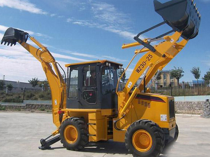 ACNTRUCK 2.5Ton Backhoe Loader Tractor Chinese Backhoe Loader WZ30-25