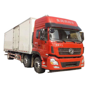 China Excellent Quality DONGFENG 8x4 Professional Refrigerated Closed Van Truck in Philippines