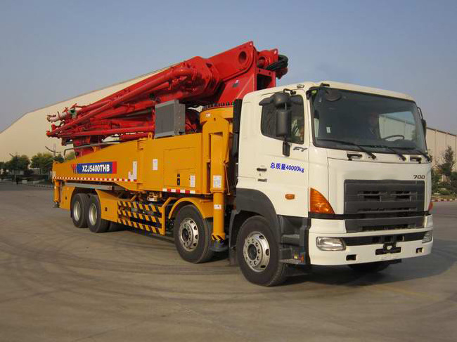 Concrete pump 43m new mobile concrete pump truck HB43V