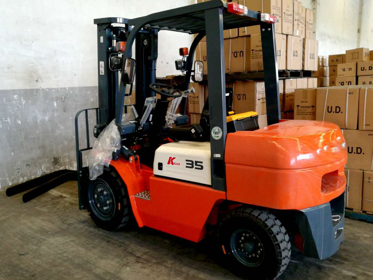 HELI 3Ton CPCD30 32 Ton Diesel Forklift 2 Tons Forklift Radiator Clark 15 Ton Forklift