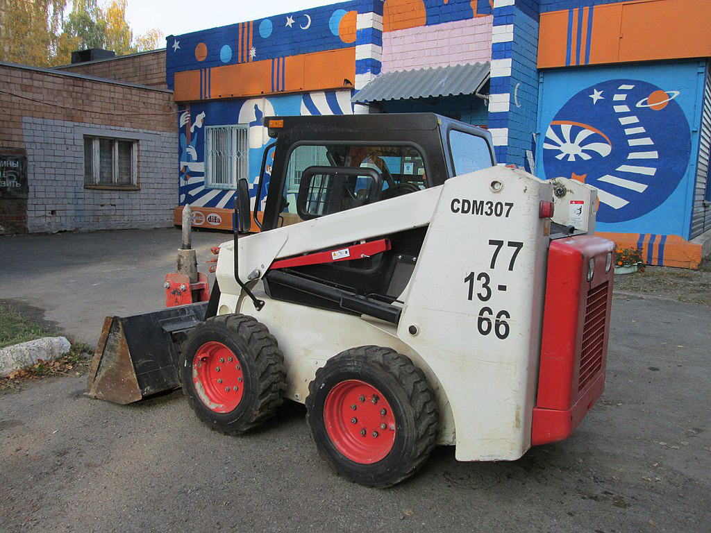 LONKING 0.54 CBM  CDM312 Joystick control 3 With Digger Attachments Mini Skid Steer Loader