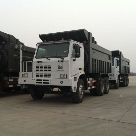 HOWO 240hp 50 Ton Coal Sand Load Mining Dump Truck with Low Price