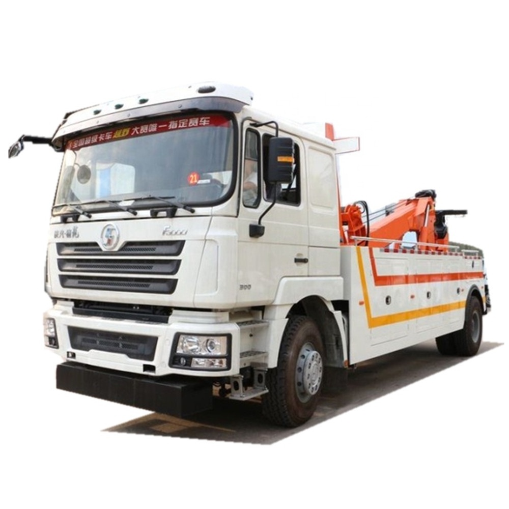 Dongfeng 6x4 new flat bed tow truck wrecker