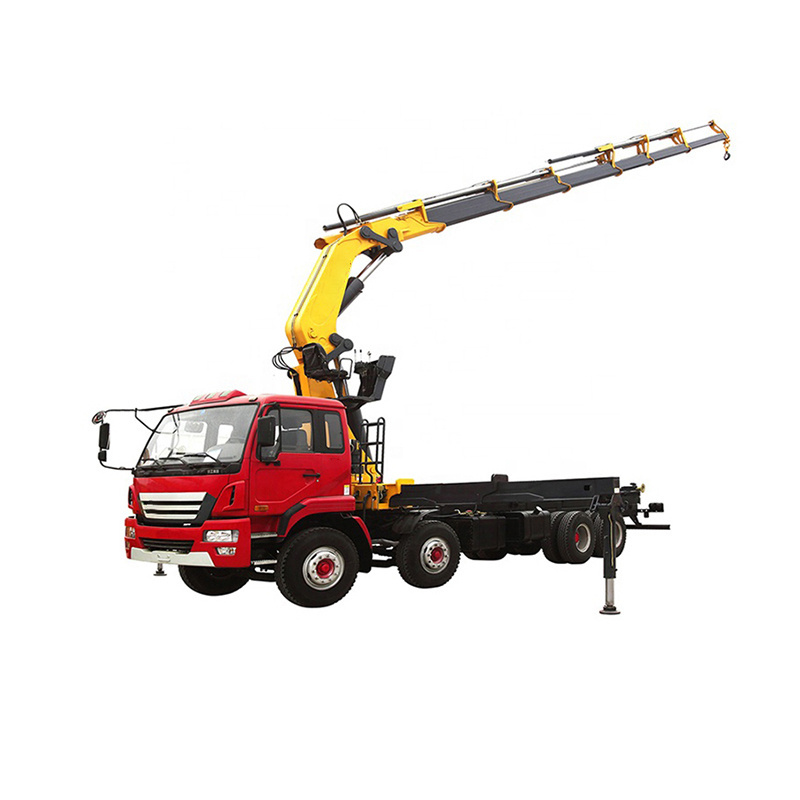 Loading Capacity 10ton knuckle boom truck mounted crane SQ12SK3Q for Dubai