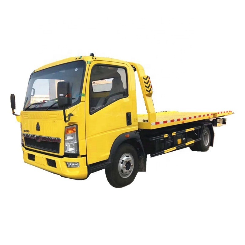 Dongfeng 6x4 new flat bed tow truck wrecker