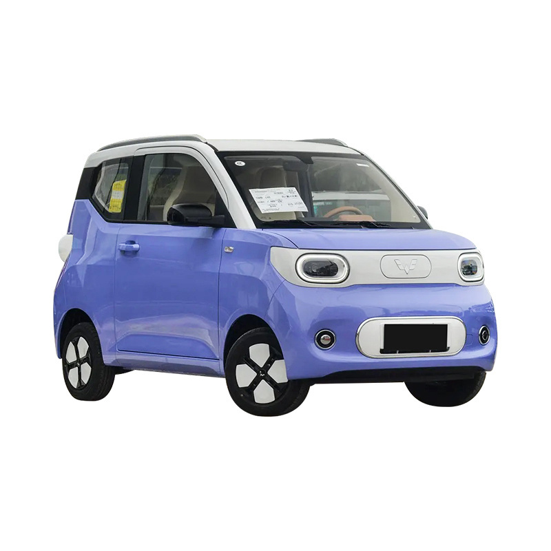 Pure Electric Minicar Wuling Hongguang 2024 Macaron 170km New Energy Vehicles EV Cars Electric Vehicles Electric Cars