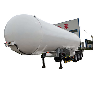 Cheap Price 3 Axles LPG Gas Fuel Tank Trailers  42000L 45000L Petrol Oil  Tanker Semi Trailer For Sale