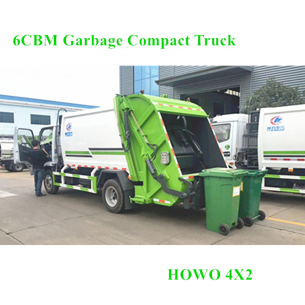 brand new garbage compactor truck 10cbm large capacity waste truck HOWO chassis hydraulic compactor cheaper price for sale