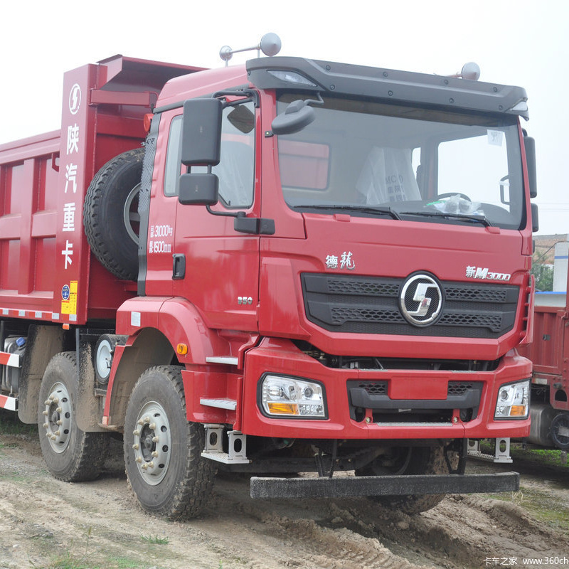 SUV Used 60 Ton Dump Trucks Shacman 12 Wheels Tipper Truck from China